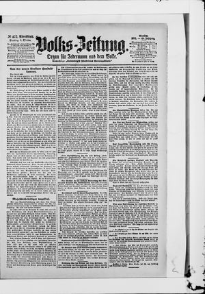 Volks-Zeitung vom 08.10.1901