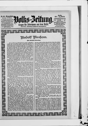 Volks-Zeitung vom 13.10.1901