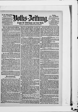 Volks-Zeitung vom 18.10.1901
