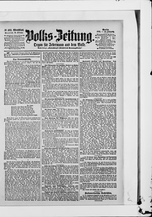 Volks-Zeitung vom 19.10.1901