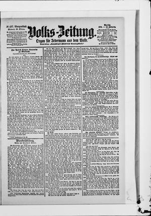 Volks-Zeitung on Oct 23, 1901