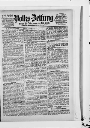 Volks-Zeitung vom 24.10.1901