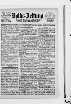 Volks-Zeitung vom 01.11.1901