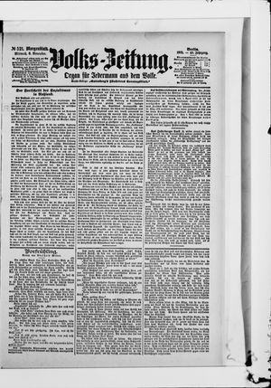 Volks-Zeitung vom 06.11.1901