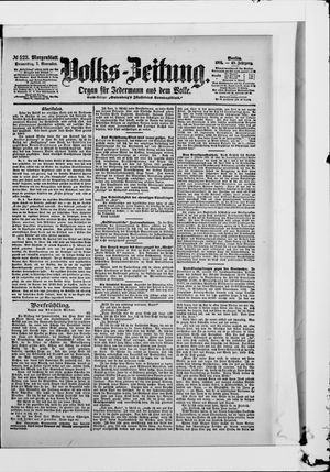 Volks-Zeitung vom 07.11.1901