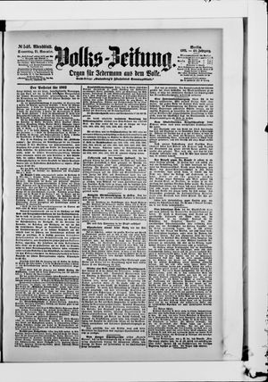 Volks-Zeitung on Nov 21, 1901