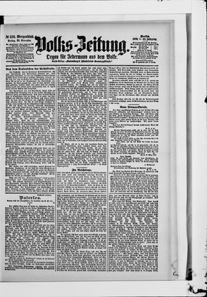 Volks-Zeitung vom 29.11.1901