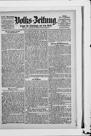 Volks-Zeitung vom 30.11.1901