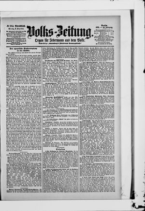 Volks-Zeitung vom 02.12.1901