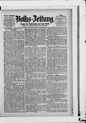 Volks-Zeitung vom 04.12.1901
