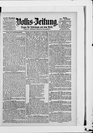 Volks-Zeitung vom 11.12.1901
