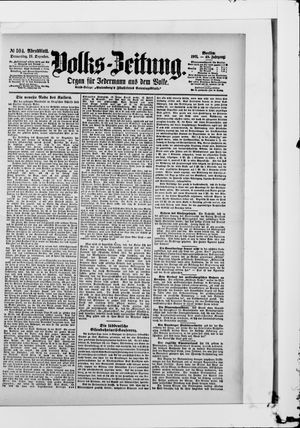 Volks-Zeitung vom 19.12.1901
