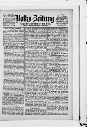 Volks-Zeitung vom 27.12.1901