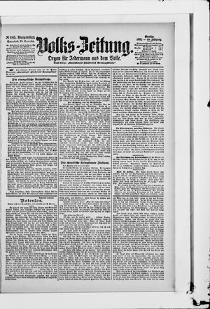 Volks-Zeitung vom 28.12.1901