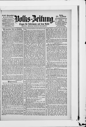 Volks-Zeitung on Dec 29, 1901