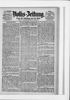 Volks-Zeitung vom 07.01.1902