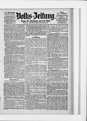 Volks-Zeitung vom 09.01.1902