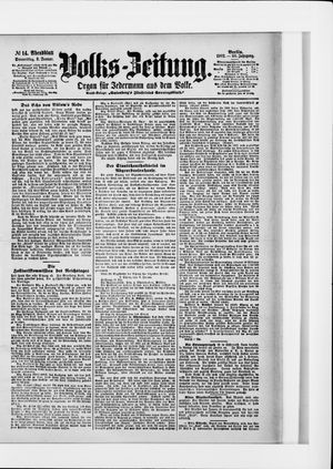 Volks-Zeitung vom 09.01.1902