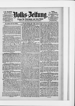 Volks-Zeitung vom 10.01.1902
