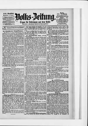 Volks-Zeitung vom 11.01.1902