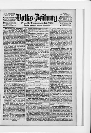 Volks-Zeitung vom 13.01.1902
