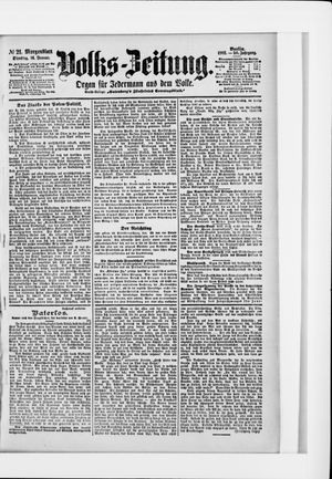 Volks-Zeitung vom 14.01.1902