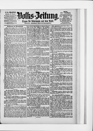 Volks-Zeitung vom 21.01.1902