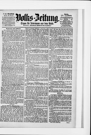 Volks-Zeitung vom 24.01.1902