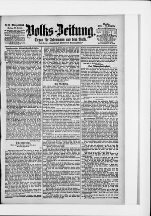 Volks-Zeitung vom 31.01.1902