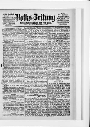 Volks-Zeitung on Feb 3, 1902