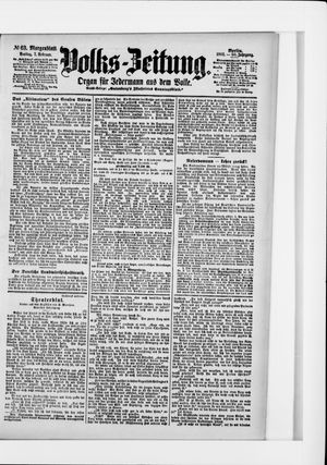 Volks-Zeitung vom 07.02.1902