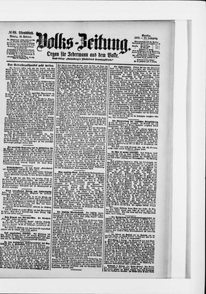 Volks-Zeitung vom 10.02.1902