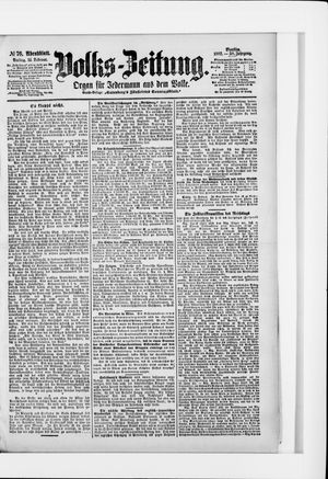 Volks-Zeitung vom 14.02.1902