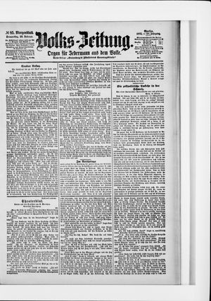 Volks-Zeitung vom 20.02.1902