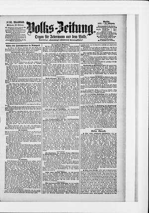 Volks-Zeitung vom 26.02.1902