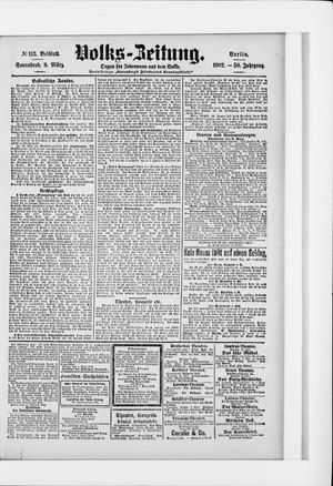 Volks-Zeitung vom 08.03.1902