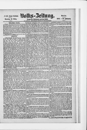 Volks-Zeitung on Mar 16, 1902