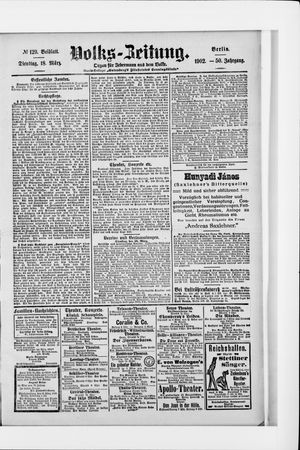 Volks-Zeitung on Mar 18, 1902
