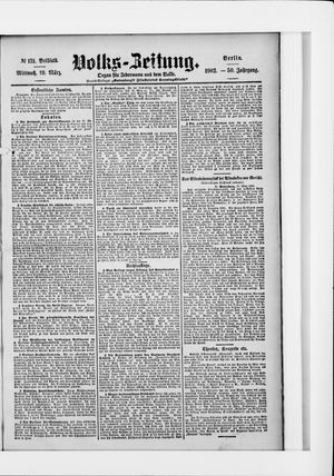 Volks-Zeitung vom 19.03.1902