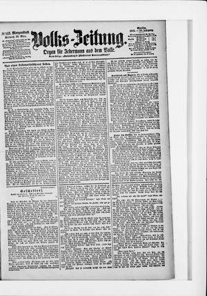 Volks-Zeitung vom 26.03.1902