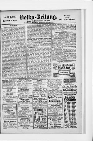 Volks-Zeitung vom 05.04.1902