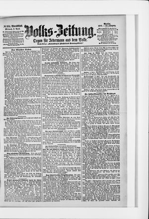 Volks-Zeitung vom 09.04.1902