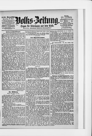 Volks-Zeitung vom 10.04.1902