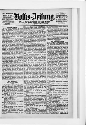 Volks-Zeitung vom 15.04.1902