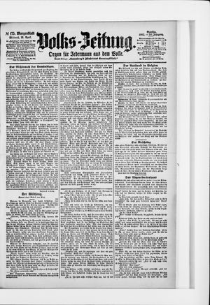 Volks-Zeitung vom 16.04.1902