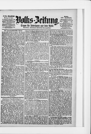 Volks-Zeitung vom 21.04.1902