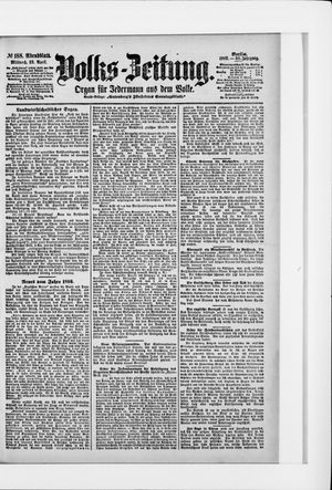 Volks-Zeitung vom 23.04.1902