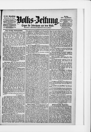Volks-Zeitung vom 24.04.1902
