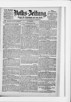Volks-Zeitung vom 26.04.1902