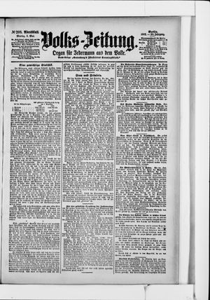 Volks-Zeitung vom 05.05.1902